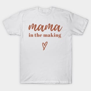 Mama in the Making: Blooming with Motherhood T-Shirt